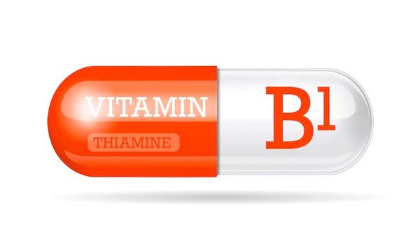 Oculax sisaldab vitamiini B1 (tiamiini)